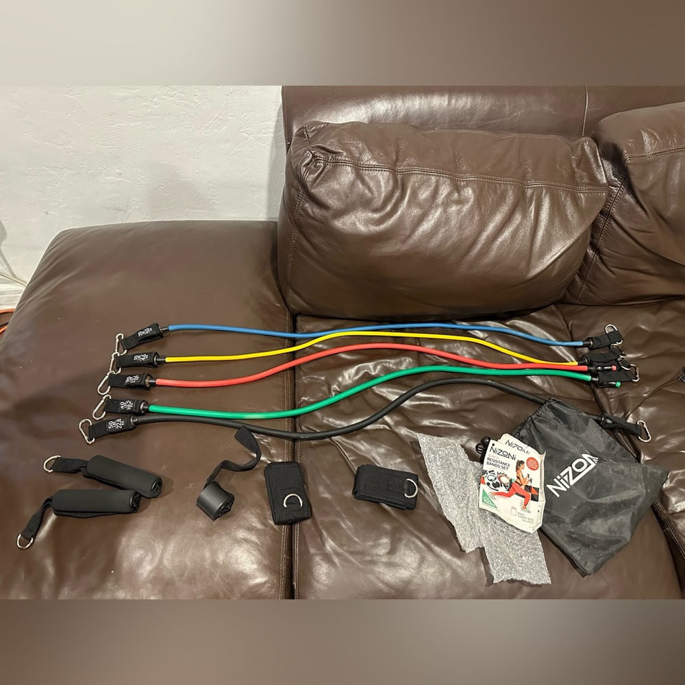 Resistance Bands Set - Multi-Color - Picture 2 of 7